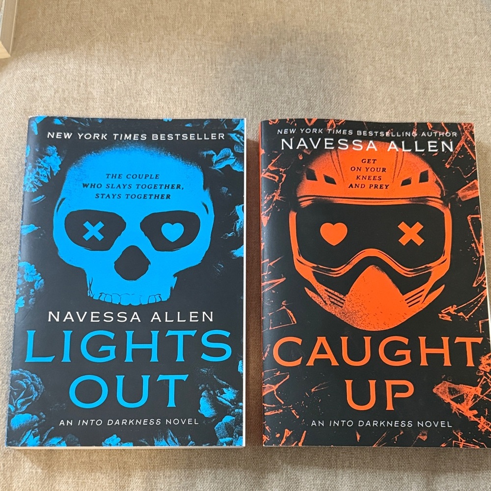 Book set - Lights Out and Caught Up by Navessa Allen